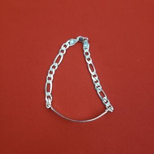 925‎ sterling silver men's bracelet